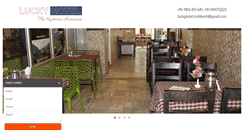Desktop Screenshot of luckyhotel.co.in